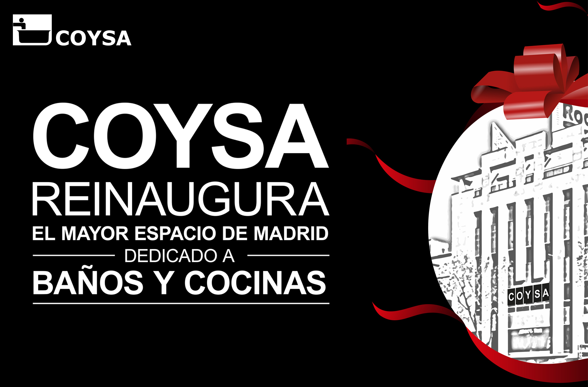 COYSA reinaugura el mayor espacio de Madrid dedicado a Baños y Cocinas